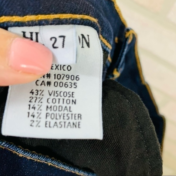 Hudson Colette Midrise Skinny Jeans in Voyager Wash Size 27 - Picture 11 of 12